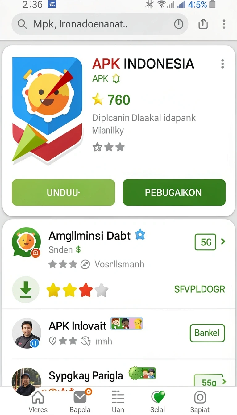 Screenshot Review Aplikasi wira55 nomor 1